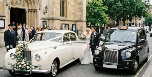 wedding car hire vs taxi